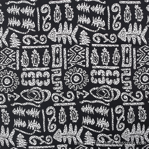 Woven Printed Custom 100% Rayon Viscose Fabric